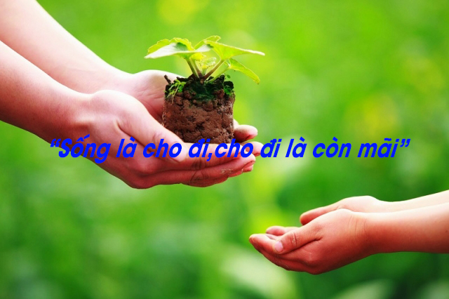 Cho đi là còn mãi - Giving never loses