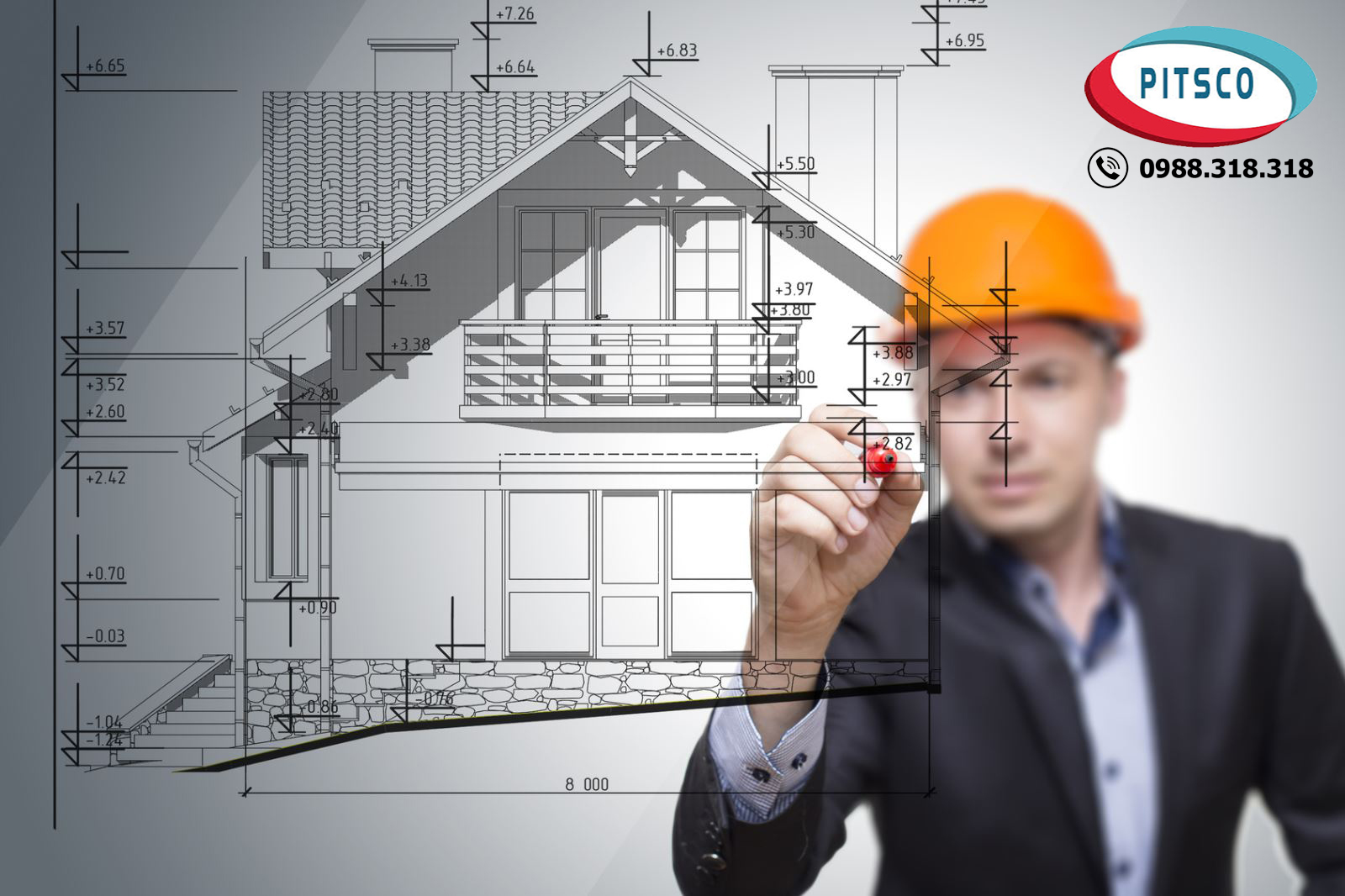 Kỹ sư xây dựng thiết kế và kiểm tra bản vẽ cốt thép công trình xây dựng tại Nhật Bản