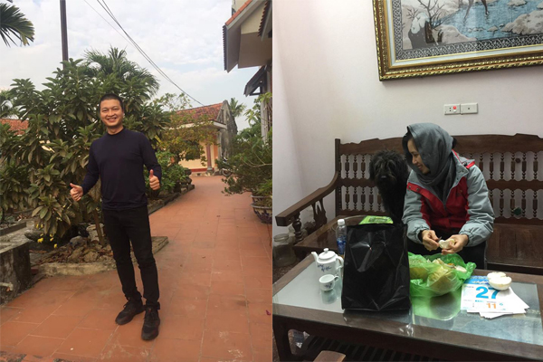 Hình ảnh nhà quê Quảng Yên