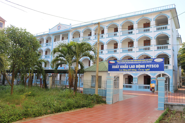 (Hình 9: Ký túc xá trong trường của công ty PITSCO)